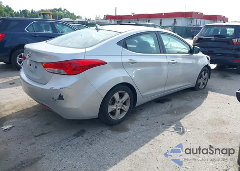 2011 Hyundai Elantra Gls z USA, uszkodzony, nr VIN 5NPDH4AE4BH054581